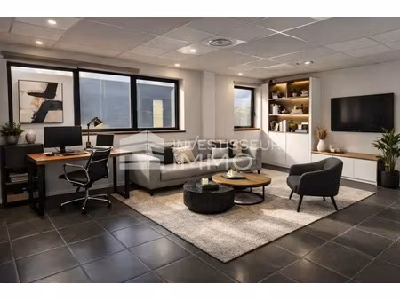 bureau 45 49 m² - chelles (77) - climatisé - immeuble rénové - 570 euros ht hc/mois■offre 