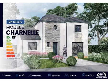 vente maison neuve 5 pièces 134 m² à chevry-en-sereine (77710)  240 132 €