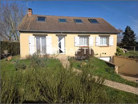 maison vivable plain pied  village bord de seine