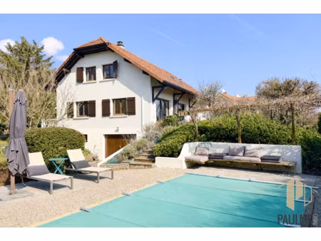 exclusivité – maison individuelle 5 chambres avec piscine – terrain 1300 m² – sergy – proc