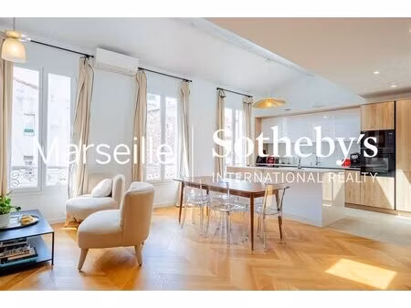 marseille 7ème  saint-victor - duplex rénové avec 3 chambres