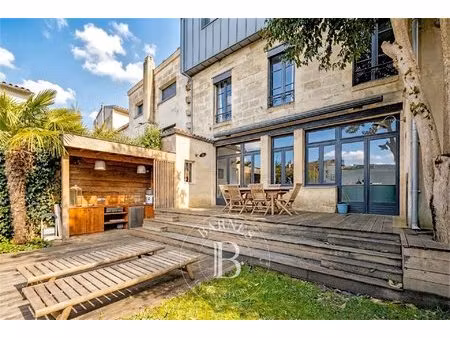 bordeaux chartrons - maison de 217 m² - jardin - piscine