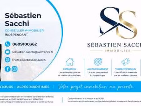 vente appartement 4 pièces à nice (06000) : à vendre 4 pièces / 46m² nice