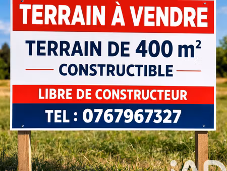vente terrain à parentis-en-born (40160) : à vendre / 401m² parentis-en-born