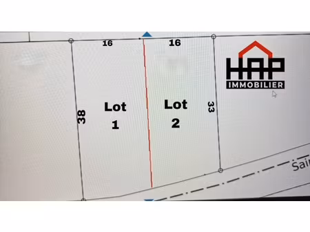 2 terrains constructibles