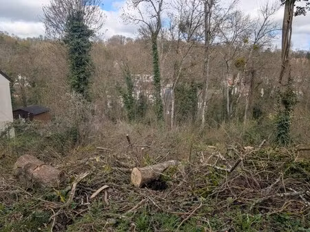 terrain à bâtir  façade de 17 mètres