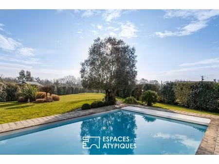 elégante maison contemporaine et familiale