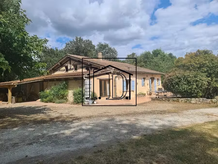 vente maison 11 pièces 292 m² à bourgougnague (47410)  415 000 €