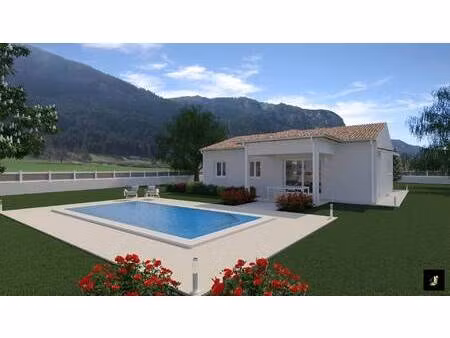 terrain avec maison neuve à vendre