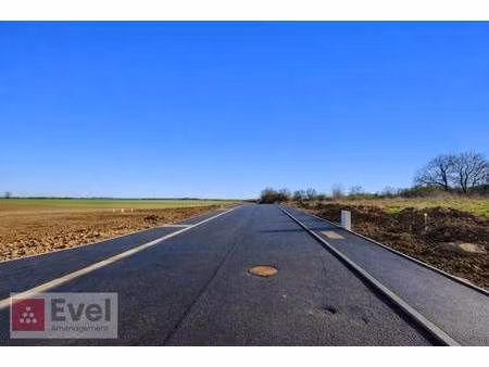 terrain constructible viabilisé à vendre