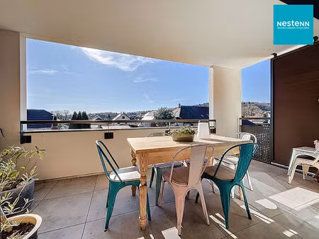 epagny metz-tessy _ appartement 4 pièces de 86 m²  avec terrasse  cave  place de parking e