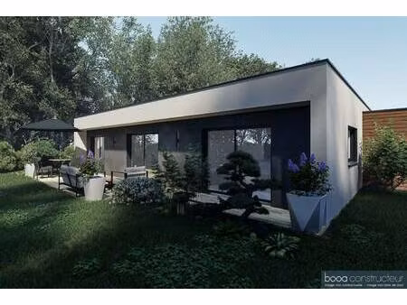 terrain avec maison neuve à vendre