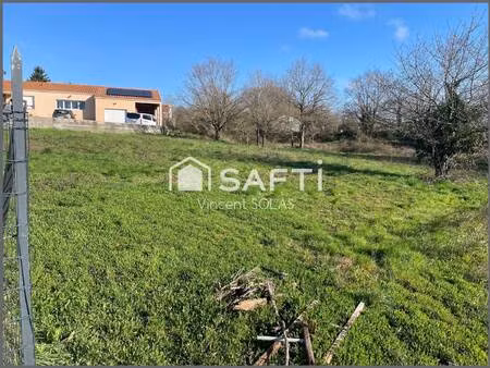 terrain constructible viabilisé à vendre