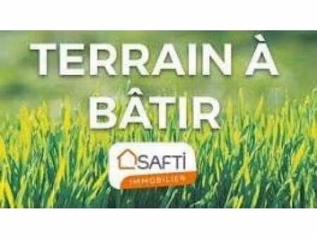 terrain constructible viabilisé à vendre