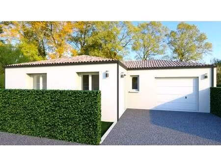 terrain avec maison neuve à vendre