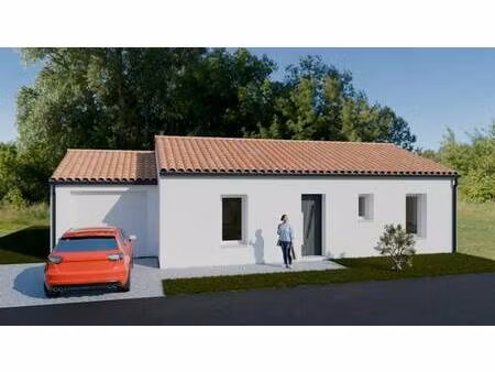 terrain avec maison neuve à vendre