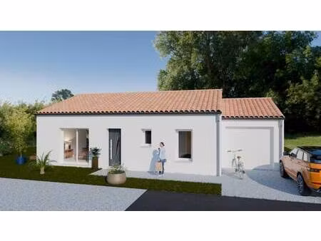 terrain avec maison neuve à vendre