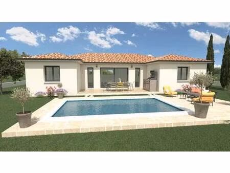 terrain avec maison neuve à vendre