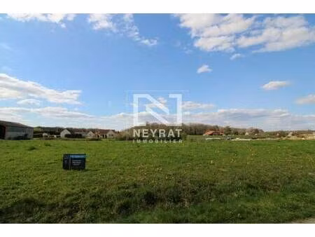 terrain constructible à vendre