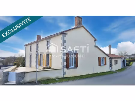 vente maison à la forêt-sur-sèvre (79380) : à vendre / 173m² la forêt-sur-sèvre