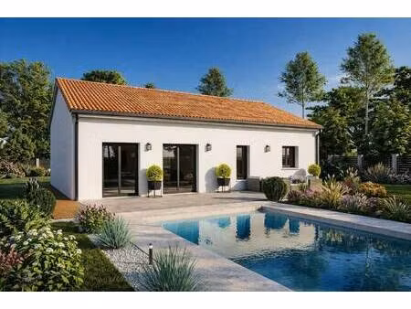 terrain avec maison neuve à vendre