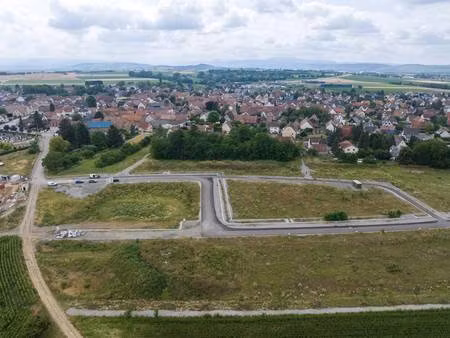 terrain constructible viabilisé à vendre