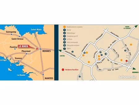 appartement 2 pièces 42 m²