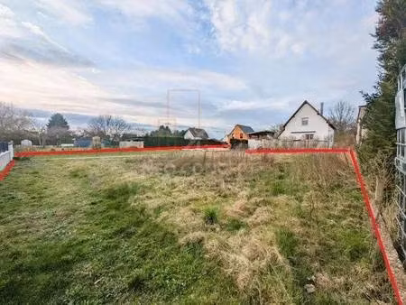 terrain constructible viabilisé à vendre