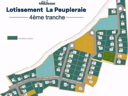 terrain constructible viabilisé à vendre