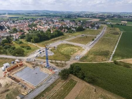 terrain constructible viabilisé à vendre