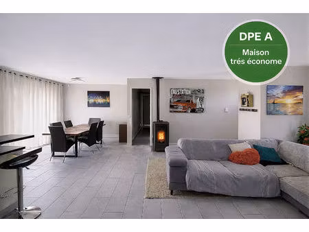 maison plain-pied 2017 - 4 chambres - dpe a - 100 m² - terrain 774 m² - garage