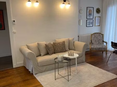 appartement t3 meublé 80m2- secteur moulin à vent lyon/vénissieux