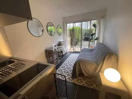 studio meuble + jardin privatif