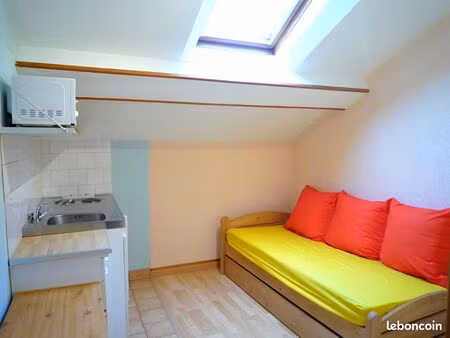 studio équipé petit loyer prox centre ville et gare