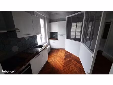 appartement f3  69 m² – centre-ville de bolbec (rue thiers)