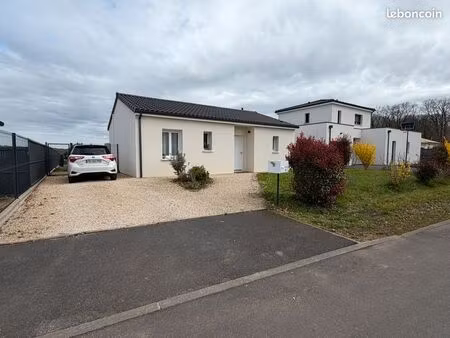 maison récente plain-pied – 2 chambres – jardin – nouaillé-maupertuis