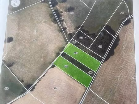 à vendre 2 terrains bois friches