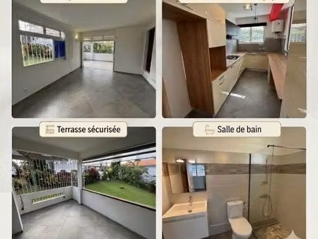 ? t3 – 69 m² – terrasse sécurisée – 2 sdb – résidence calme