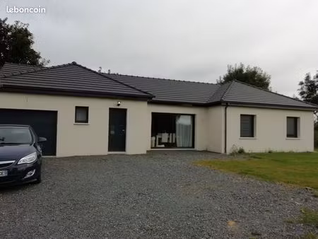 ? maison de plain-pied récente (2020) – 107 m² – terrain 1000 m² – nonant (14400)