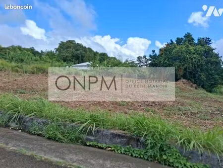 terrain 1643 m² le lamentin