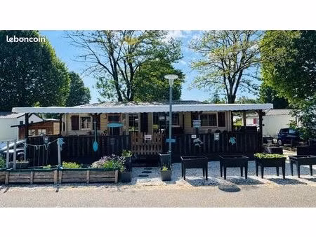 chalet mobile home d’habitation