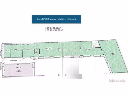 local commercial + garage + annexe