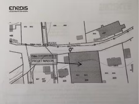 terrain à bâtir viabilisé de 24 90 ares