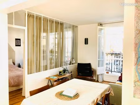 2 pièces  35 m² · paris 75010 · belleville