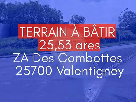 terrain 2 553 m² valentigney