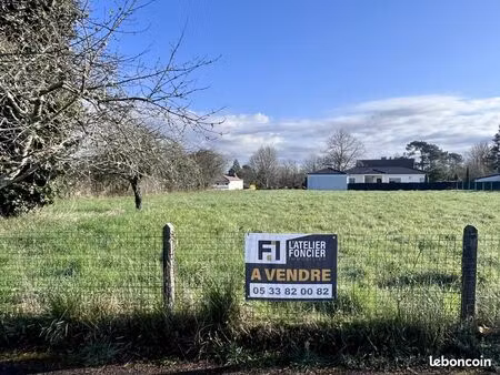 terrain 1000 m² coulounieix-chamiers