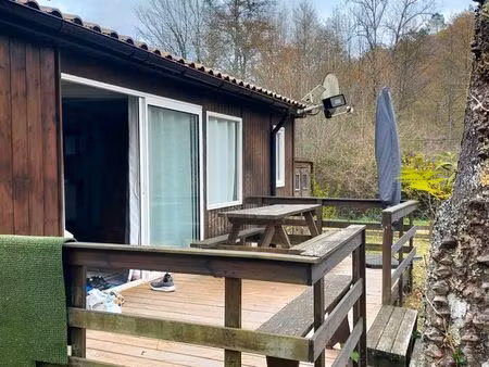 vente chalet sur domaine privé