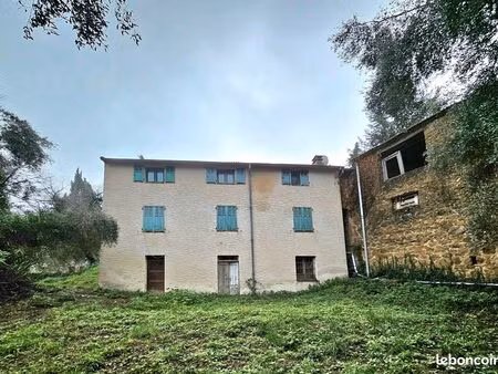 berre-les-alpes - propriété avec maison  grange & oliveraie