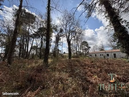 terrain 1271 m² la tremblade