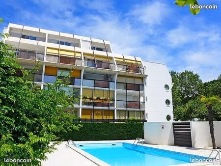 studio climatisé meublé 30 m² la grande motte - de septembre à juin